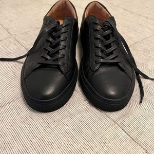 Koio Capri Leather Tennis Shoes in Space. Brand new. Never warn. Size 39.